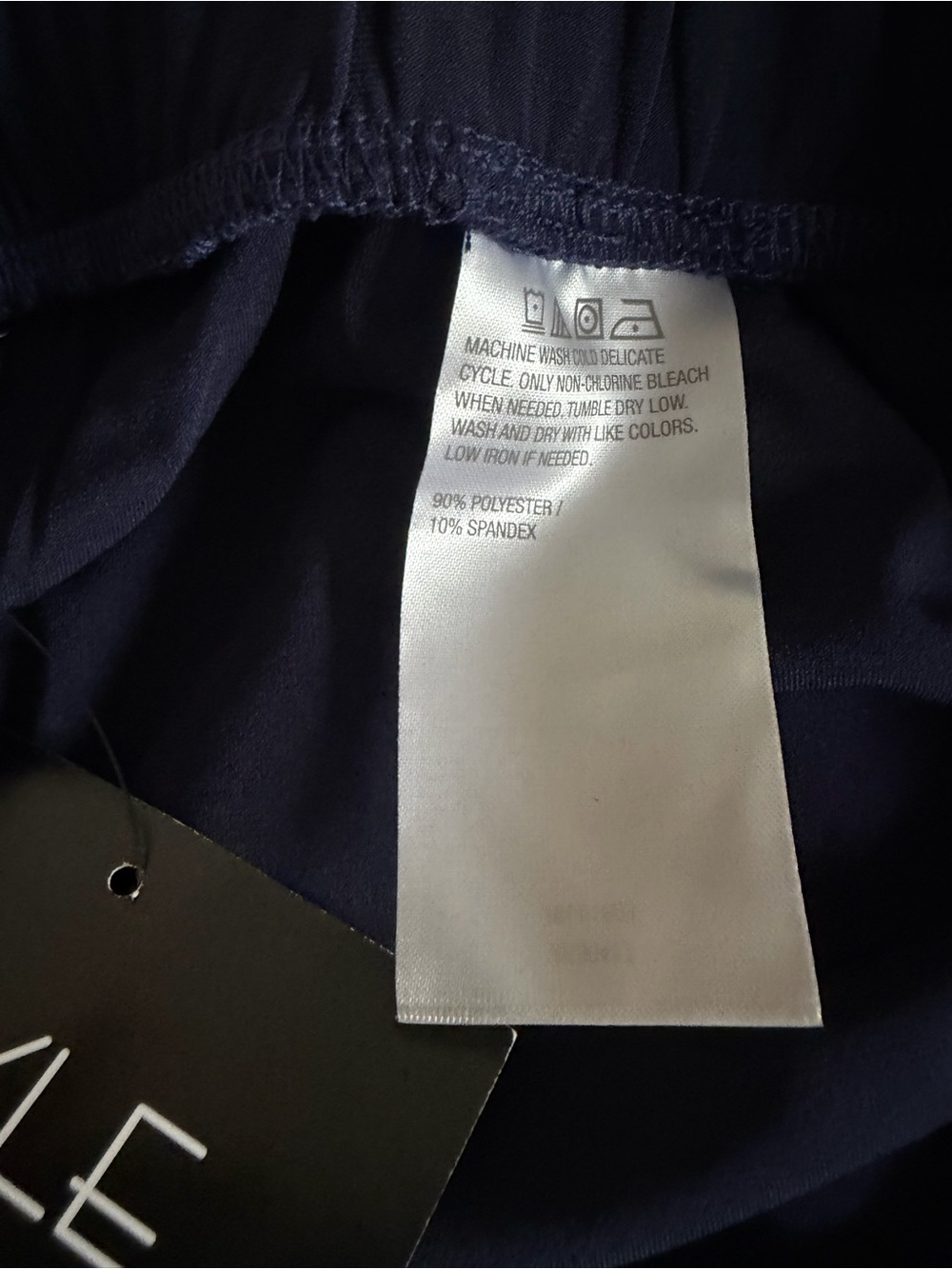 NWT Women with Control La Roma Jersey Wide Leg Pants Evening Blue size Medium - Picture 10 of 11